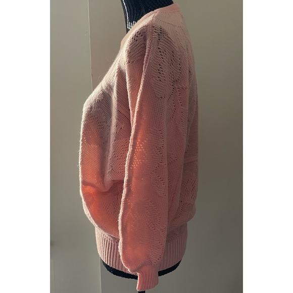Vintage Functionals Peach Batwing Sweater - Picture 3 of 11